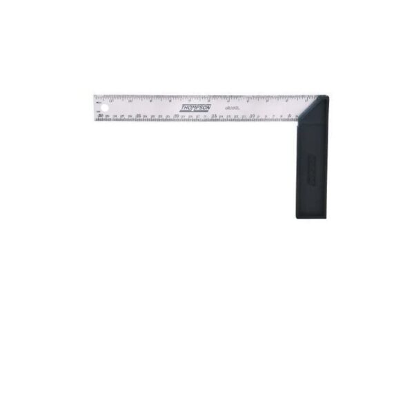 ESQUADRO CB METALICO 10" 25CM THOMPSON