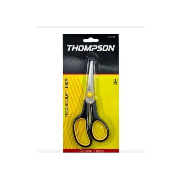 TESOURA USO GERAL 5,5" 14CM THOMPSON
