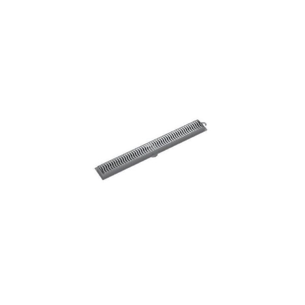 RALO LINEAR 50CM FLAT GRELHA CROM TIGRE