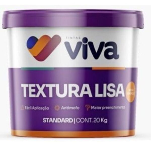 TEXTURA LISA EXT 20KG BRANDO NEVE TINTAS VIVA