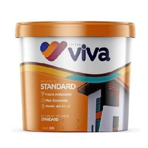 TINTA EC ACR FOSCO 15L BR NEVE TINTAS VIVA