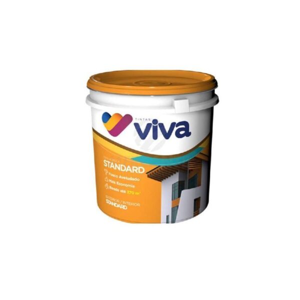 TINTA LATEX STD 15L BRANCO NEVE TINTAS VIVA