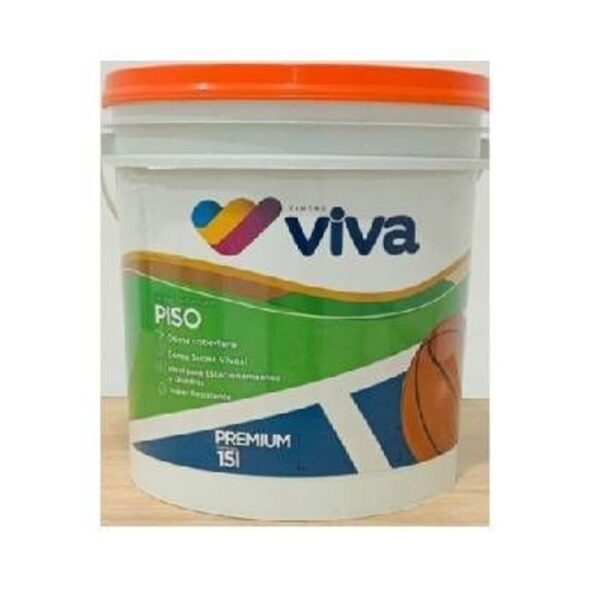 TINTA PISO 15L CINZA ESCURO TINTAS VIVA