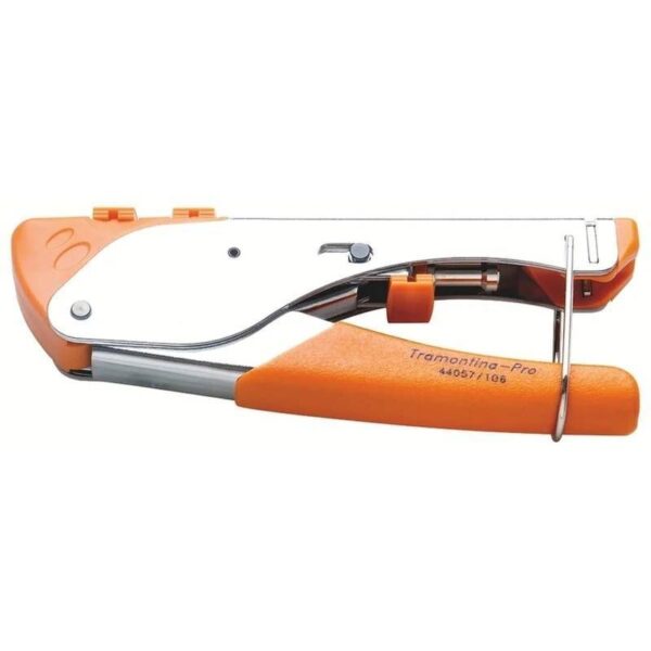 ALICATE CRIMP P/CABOS COAXIAIS 6 TRAMONTINA PRO