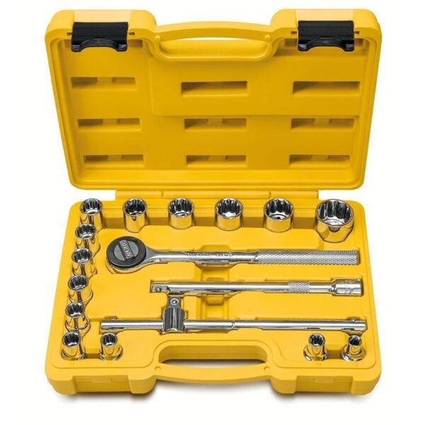 JOGO DE SOQUETES 12 17 PC TRAMONTINA