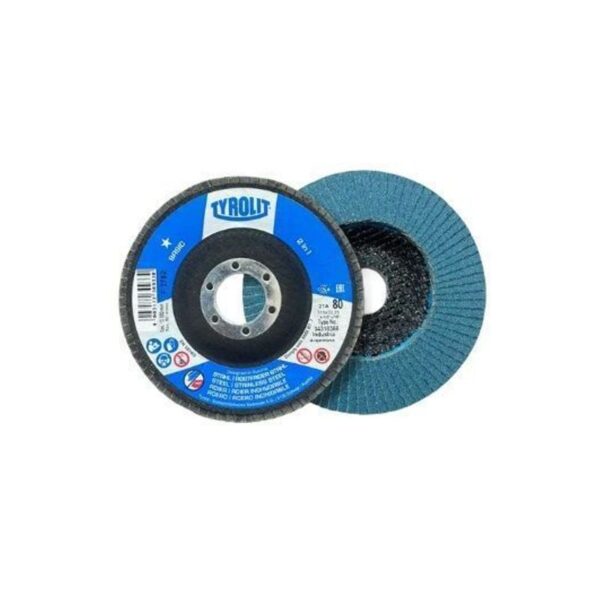 DISCO LIXA V 115X22 4.1/2'' GR80 TYROLIT