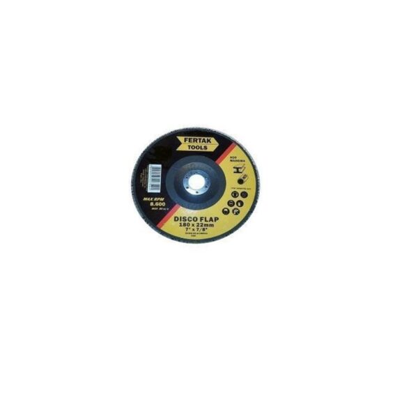 DISCO LIXA 7'' 180X22 GR40 TYROLIT