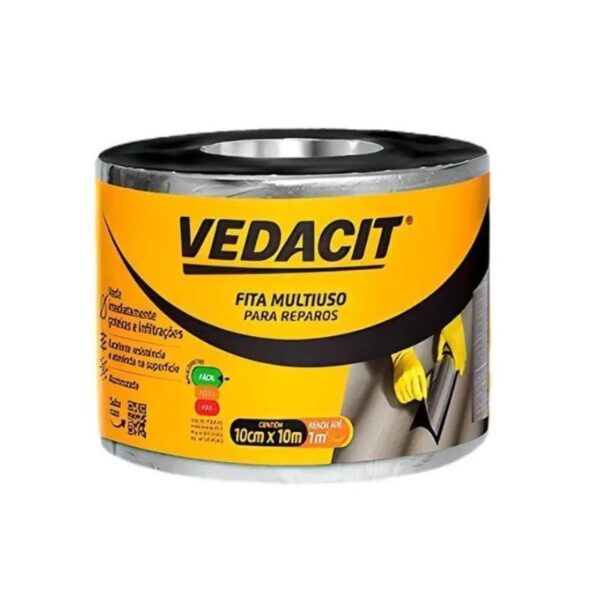 FITA MULTIUSO 10CM X10M VEDACIT
