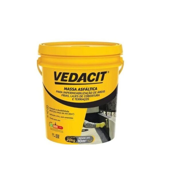 MASSA ASFALTICA IMP BD 20KG VEDACIT