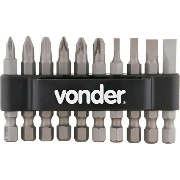 BITSPONTEIRA CRV C/10PC ENC 1/4" VONDER