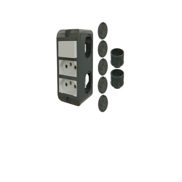 CB PVC CZ 3/4" C/ 2 TOM 20A 1 INT WETZEL