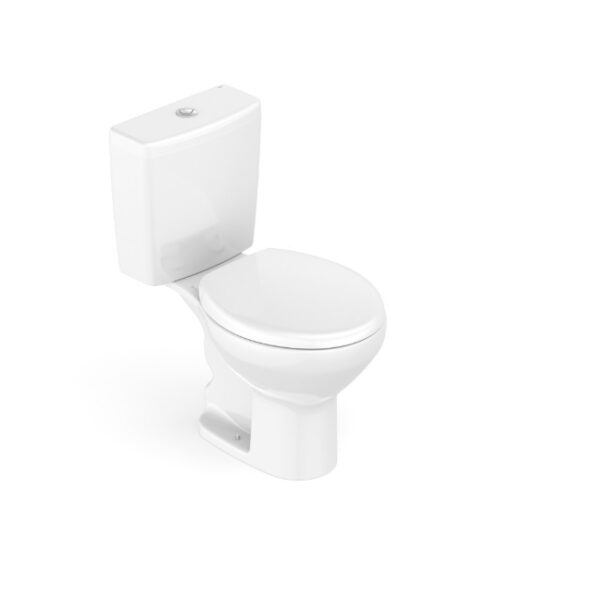 BACIA C/ CAIXA ACOPLAD  CITY HARPIC BRANCO  CELITE