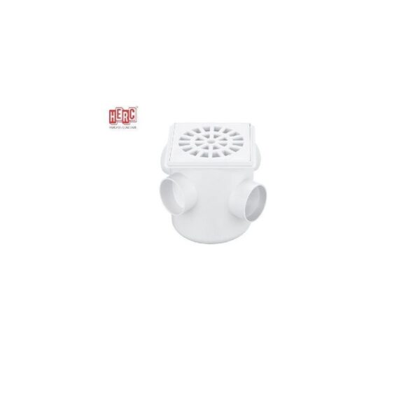 CAIXA 100X100X40 C/ GRELHA QUAD HERC