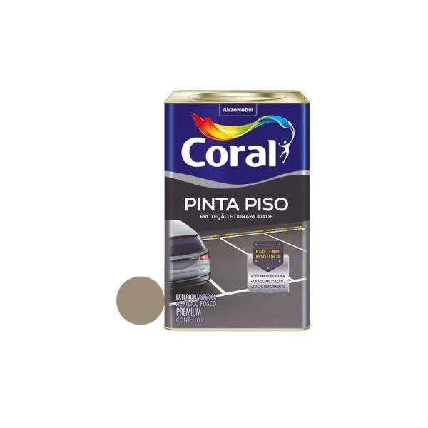 TINTA PINTA PISO CONCRETO 18L CORAL