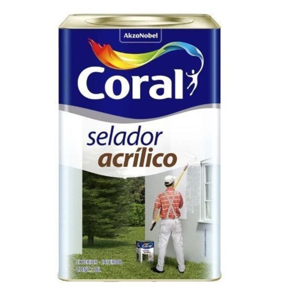 SELADOR ACRILICO BRANCO 18L CORAL
