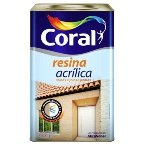 RESINA ACRILICA 18L CORAL