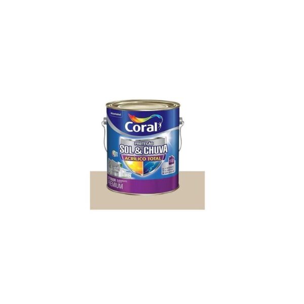 TINTA ACRILICO TOTAL AREIA 3,6L CORAL
