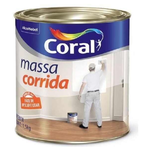 MASSA CORRIDA NE 1.5KG CORAL