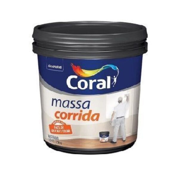 MASSA CORRIDA 25KG CORAL