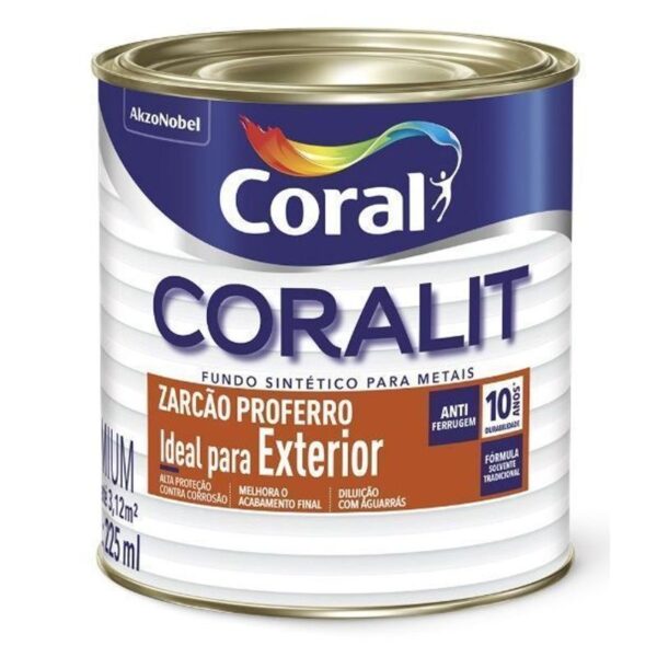 FUNDO CORALIT ZARCAO PROFERRO 900ML CORAL
