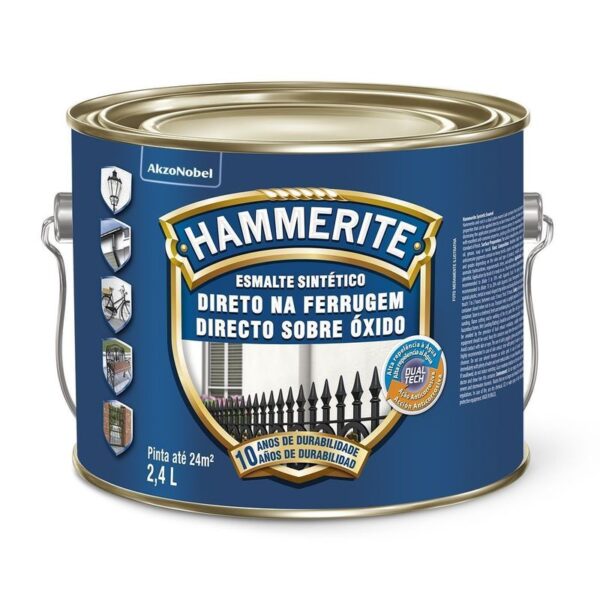 ESMALTE SINTETICO HAMMERITE VD 2,4L CORAL