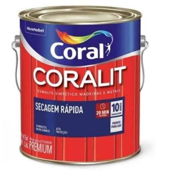 VERNIZ SINT CORALIT SEC RAP BR AZUL DEL REY 3,0L CORAL