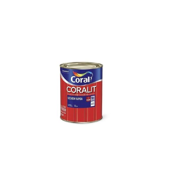 VERNIZ SINT CORALIT SEC RAPIDA BR CINZA ESCURO 750ML CORAL