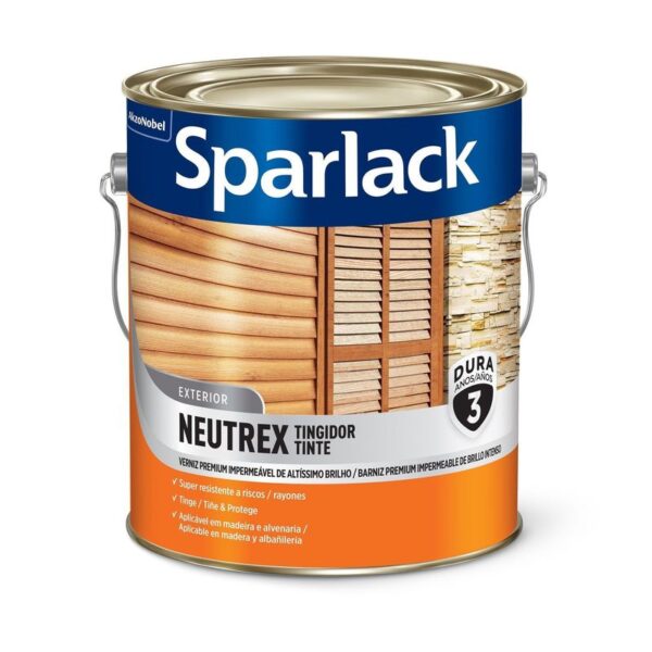 VERNIZ NEUTREX BR MOGNO SPARLACK 3,6L CORAL