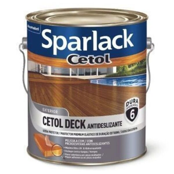 VERNIZ CETOL DECK ANTIDE SB NATURAL 3,6L CORAL