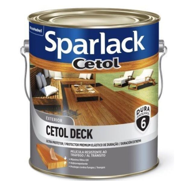 VERNIZ CETOL DECK SB NATURAL SPARLACK 3,6L CORAL
