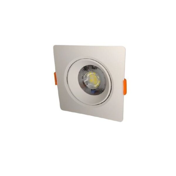 SPOT EMB EASY LED 7W 525 6500K QUADRADO BRONZEARTE