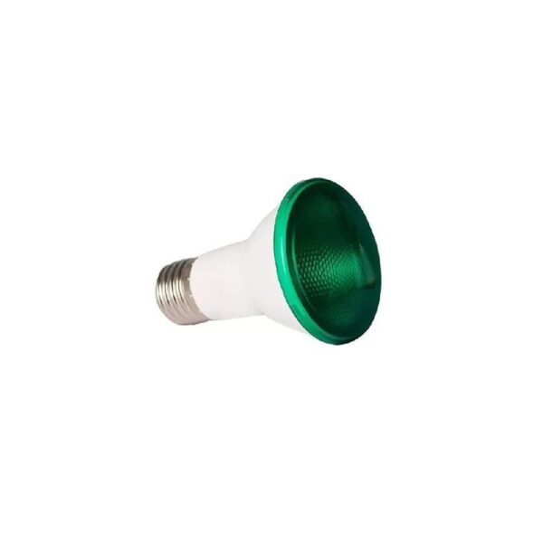 LAMPADA LED 7W VERDE PAR20 BRONZEARTE