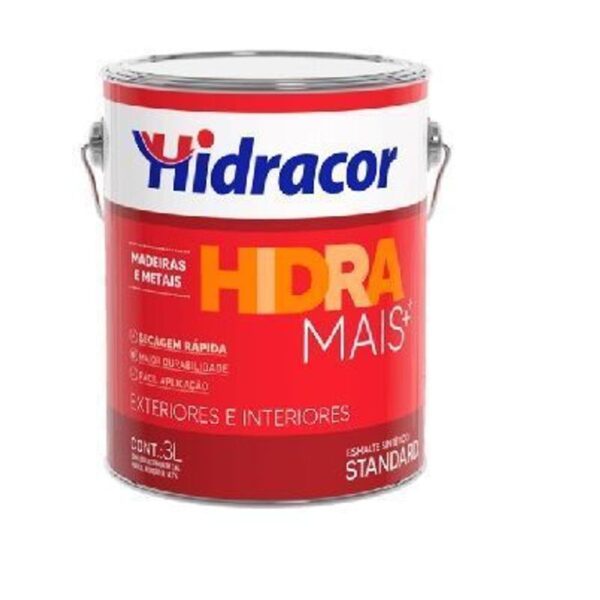 ESMALTE HIDRAMAIS ESM SINT VERMELHO 3,0L HIDRACOR