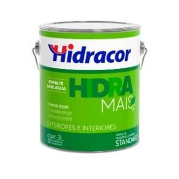 ESMALTE HIDRAMAIS BA BRILHANTE BCO NEVE 3,0L HIDRACOR
