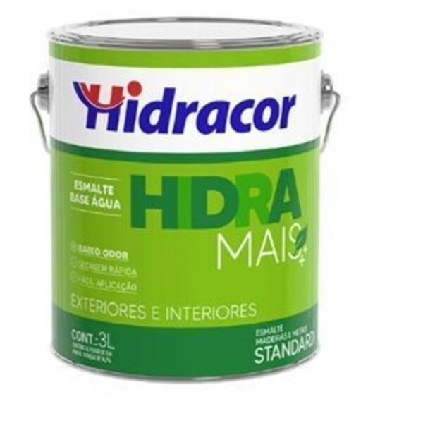 ESMALTE HIDRAMAIS BA BRILHO VERMELHO 750ML HIDRACOR