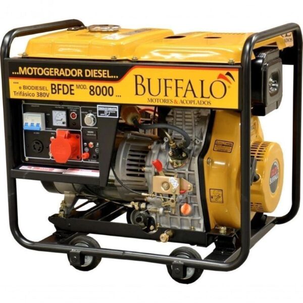 GERADOR DIESEL 8000 TRIF 380 BUFFALO