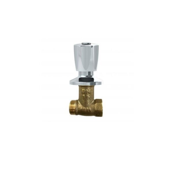 REGISTRO PRESSAO 1416 C50 ABS F X M SV 1/2 DN15 REAL METAIS