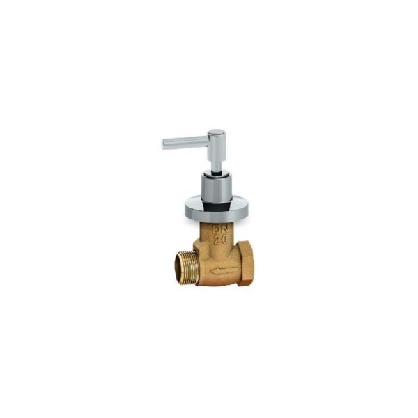 REGISTRO PRESSAO 1416  C70 1/4 V F X M 3/4 DN20 REAL METAIS