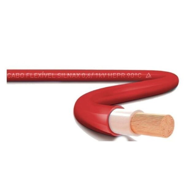 CABO FLEXSILNAX 1KV 16MM VERMELHO MT SIL