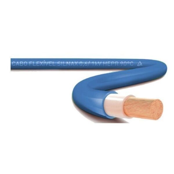 CABO FLEX SILNAX 1KV 25MM AZUL MT SIL