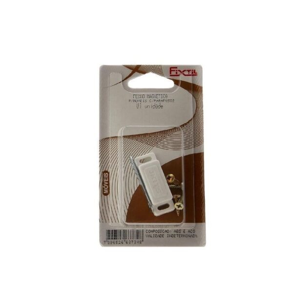 FECHO MAGNETICO BRANCO C/1UND FIXTIL