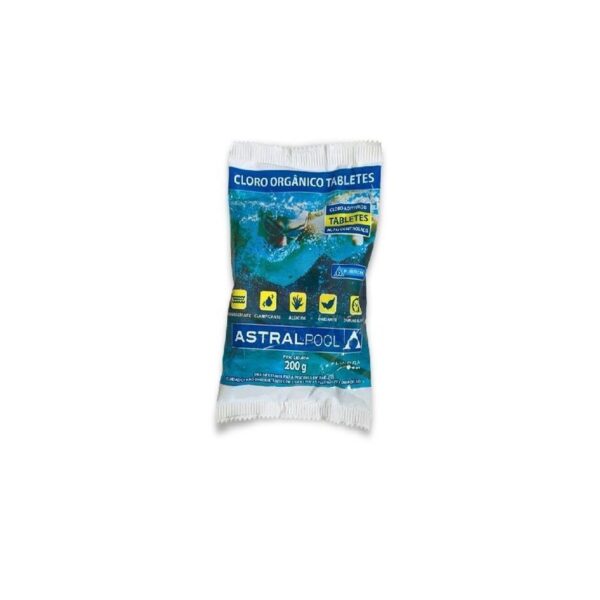 CLORO ORGANICO TABLETES ASTRALPOOL 200 GR FLUYDRA