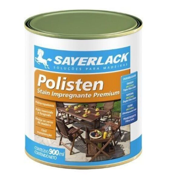 VERNIZ POLISTEN TRANSPARENTE 900ML SAYERLACK