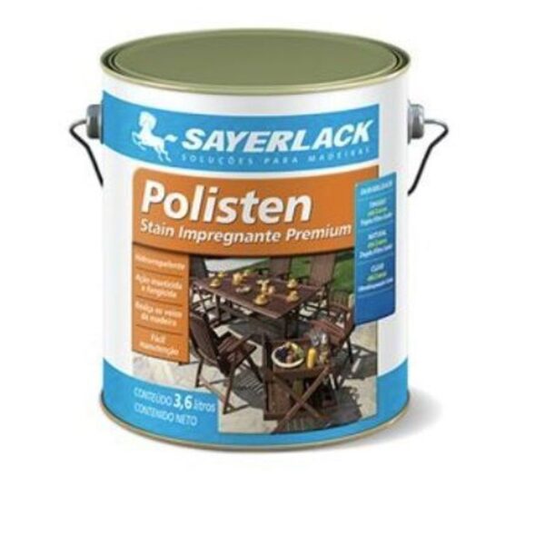 VERNIZ POLISTEN ACETINADO CASTANHEIRA 3,6L SAYERLACK