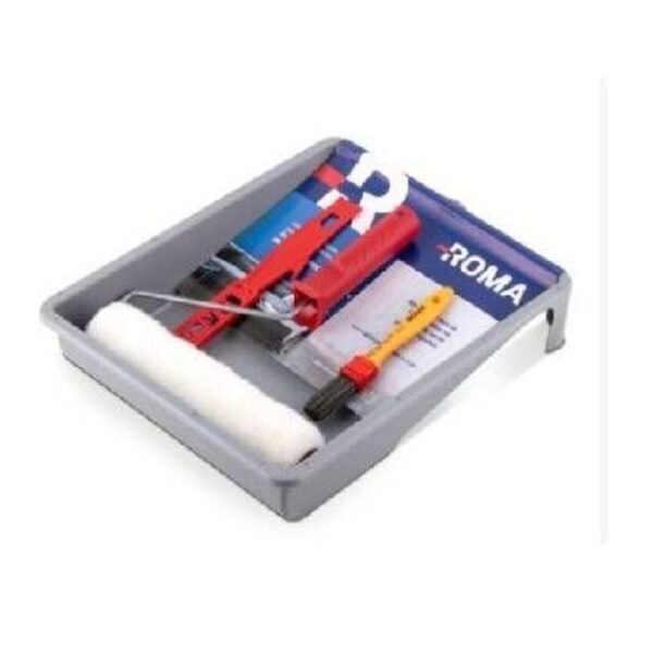 KIT DE PINTURA FLEX 23CM 05 PCS ROLO ROMA