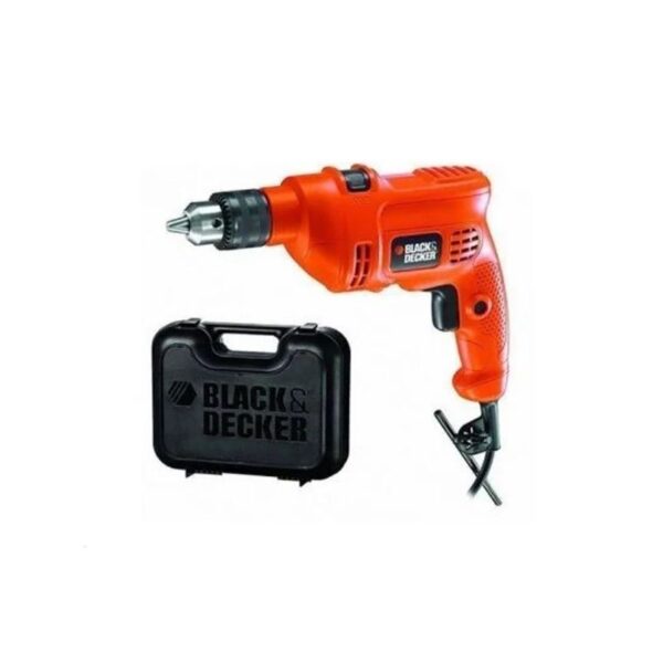 FURADEIRA IMPACTO 3/8 550W C/MALETA BLACK  DECKER
