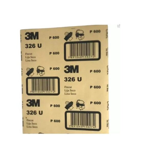 LIXA SECO 326U P600 225X275 PT 3M