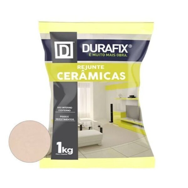 REJUNTE CERAMICA BEGE 1KG DURAFIX