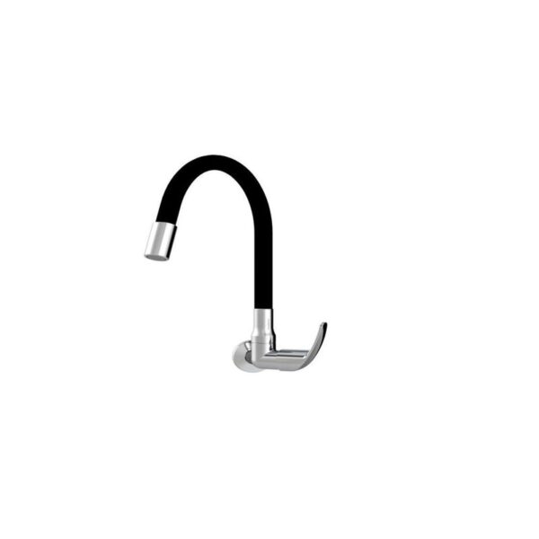 TORNEIRA ABS PIA COZ/MESA 1168 COLOR FLEX PRETA 1/4 V 1/2 DN1/5 CR REAL METAIS