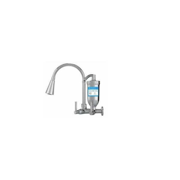 PURIFICADOR AGUA PIA ABS COZ/PAREDE GOURMET DUO 1/4 V CROM REAL METAIS